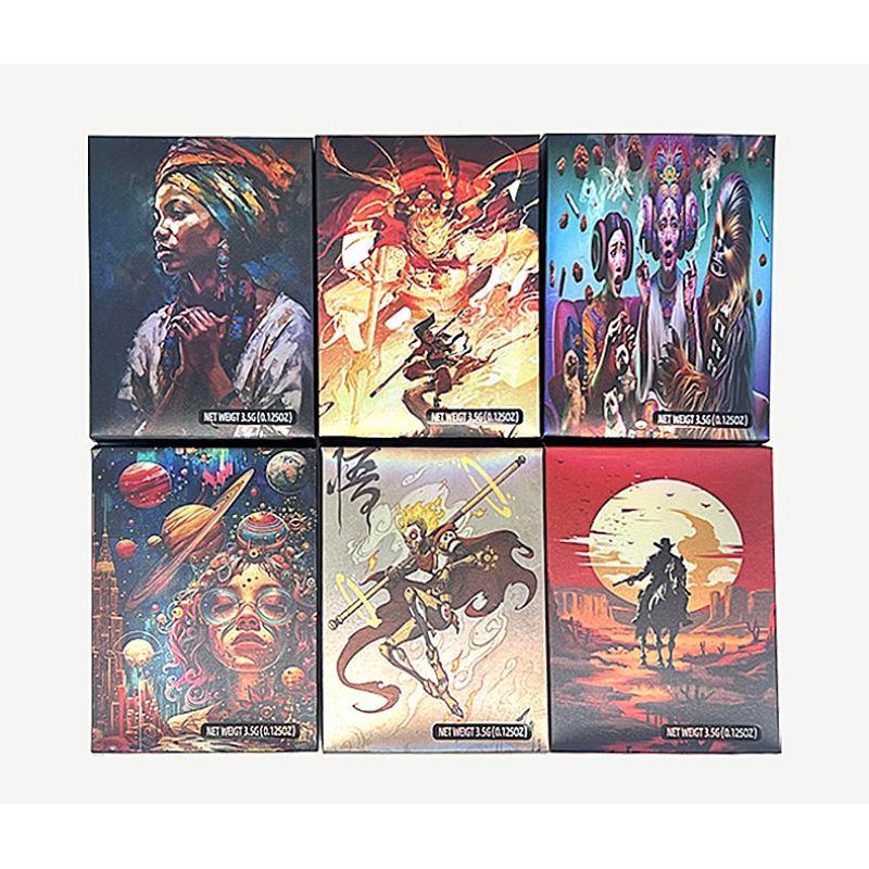 Cosmic Art 3.5G Cannabis Packaging Boxes